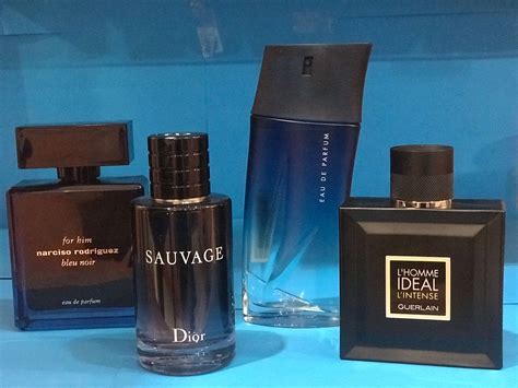 los perfumes de hombres.